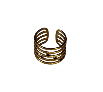Anillo Urban Gold Lines