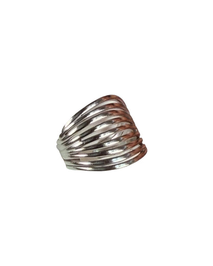 Anillo Silver Wave Chic