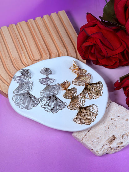 Aretes Ginkgo Royale