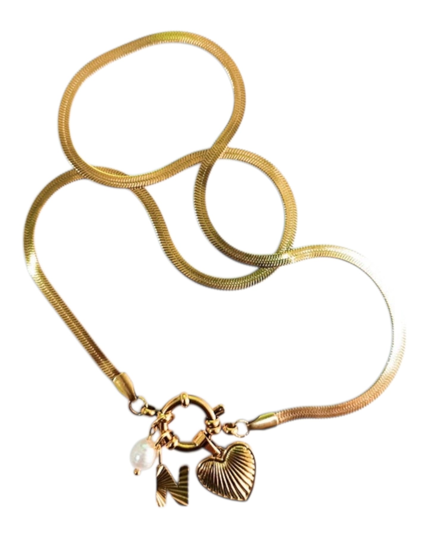 Amate💖 Inicial + Perla + Corazón