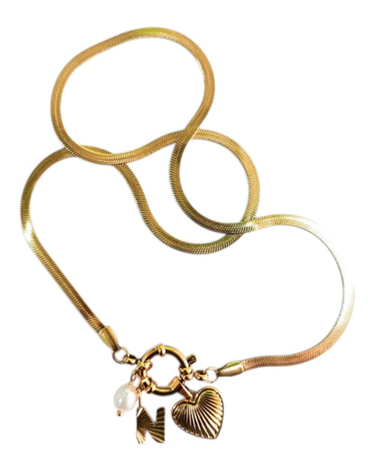 Amate💖 Inicial + Perla + Corazón