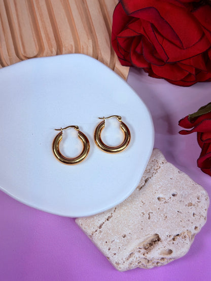 Aretes Argolla Bold Clásica