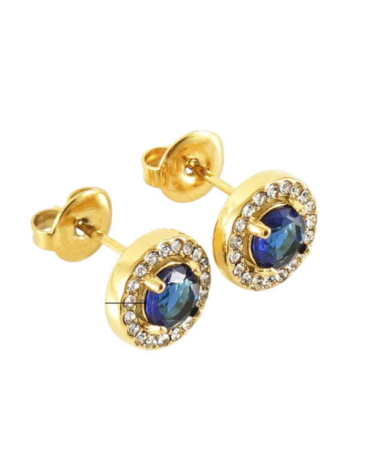 Aretes Sparkle Mini Round