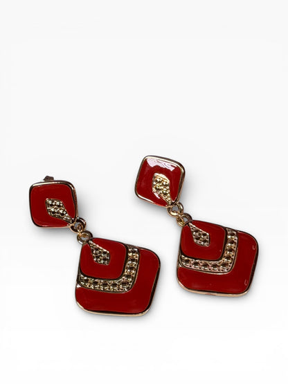 Aretes Scarlet Royale