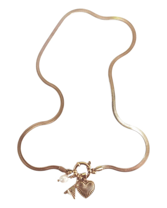 Amate💖 Inicial + Perla + Corazón