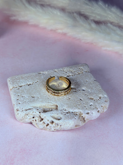 Anillo Golden Layer Shine