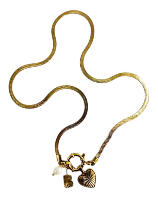 Amate💖 Inicial + Perla + Corazón