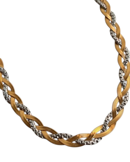 Collar Trenza Glam