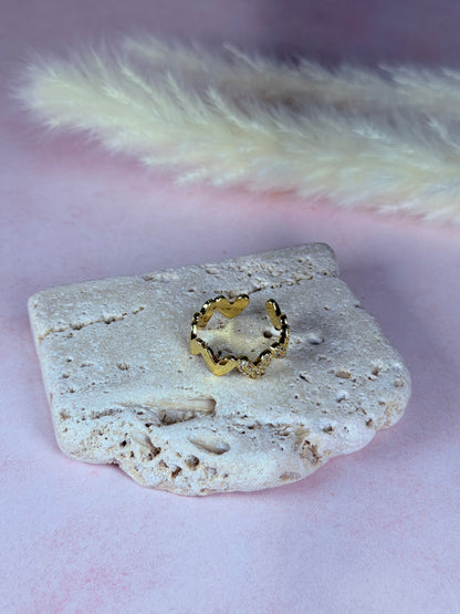 Anillo Sweet Spark Hearts