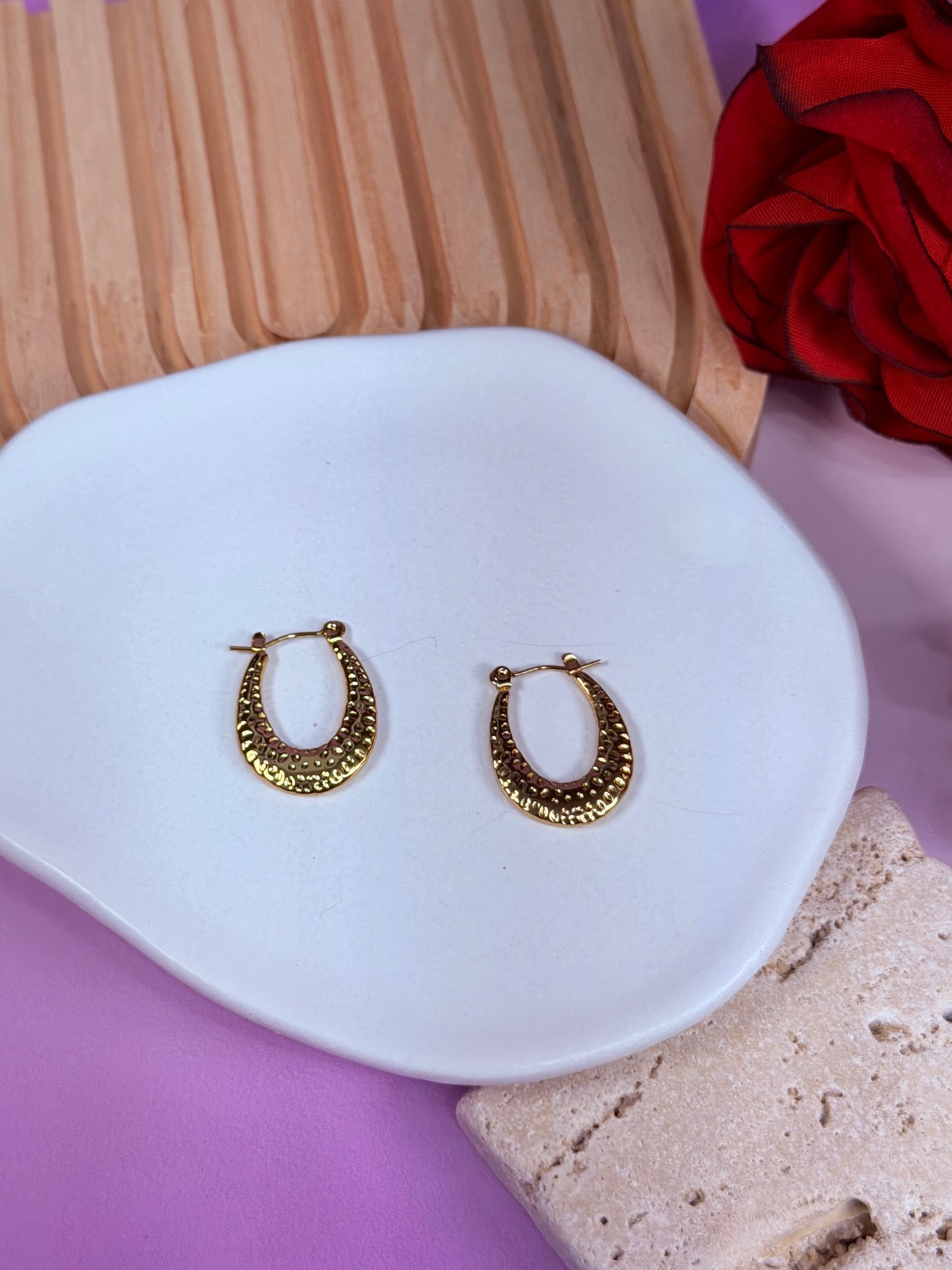 Aura Dots Hoops