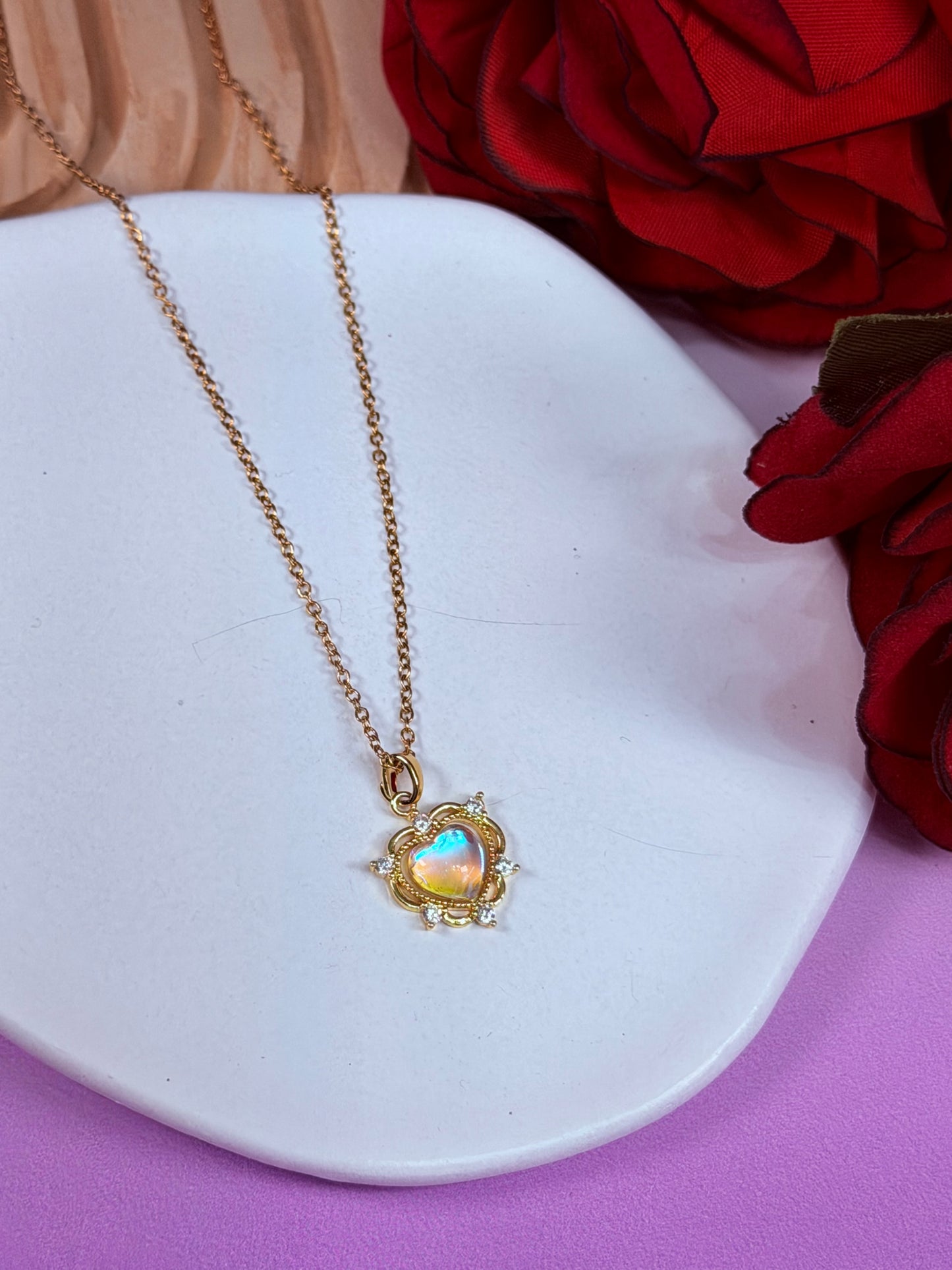 Collar Aurora Heart