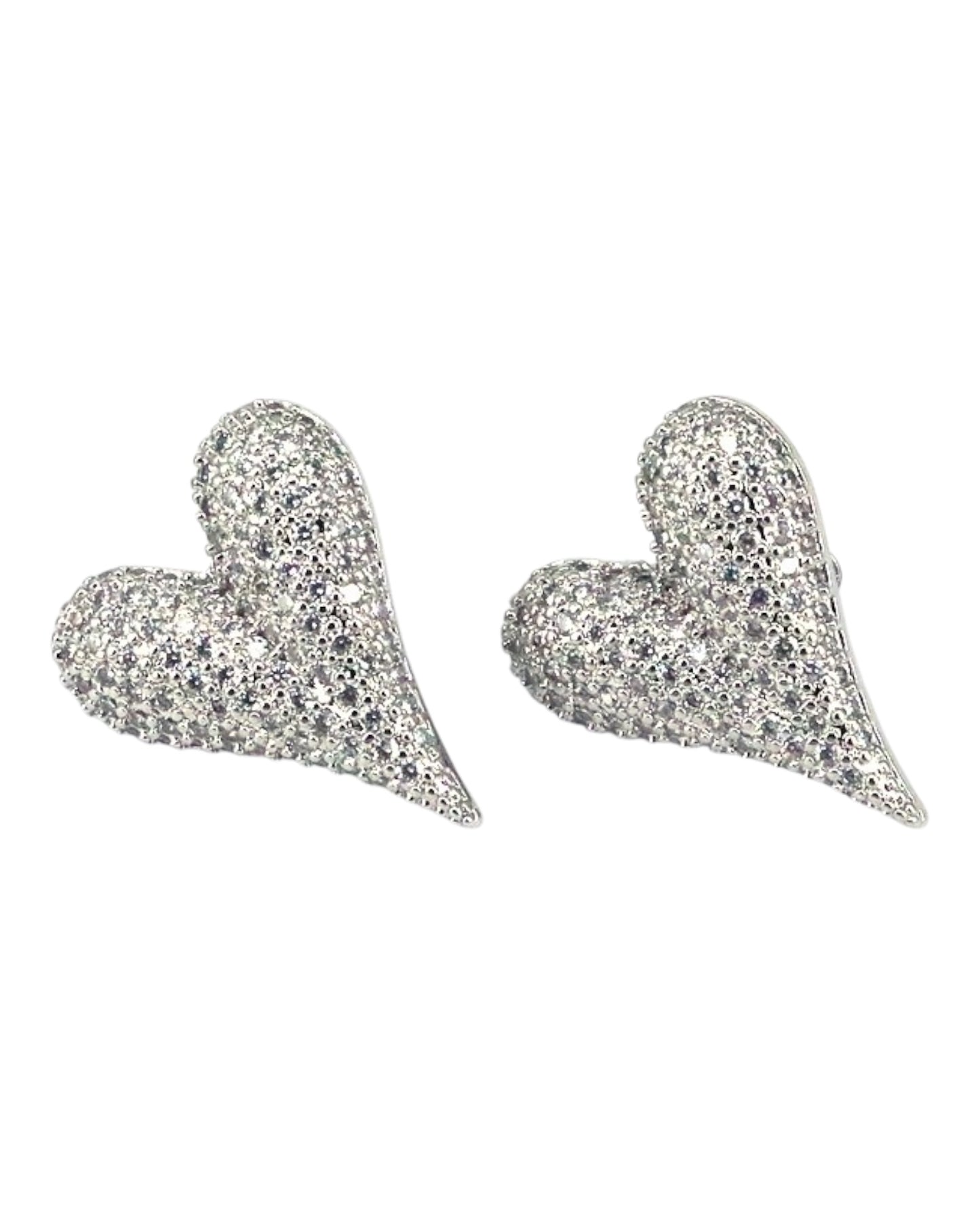 Aretes Corazón Glam