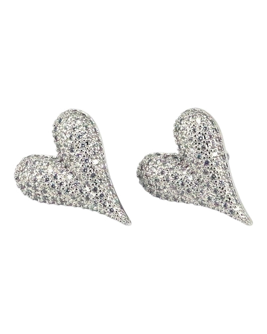 Aretes Corazón Glam