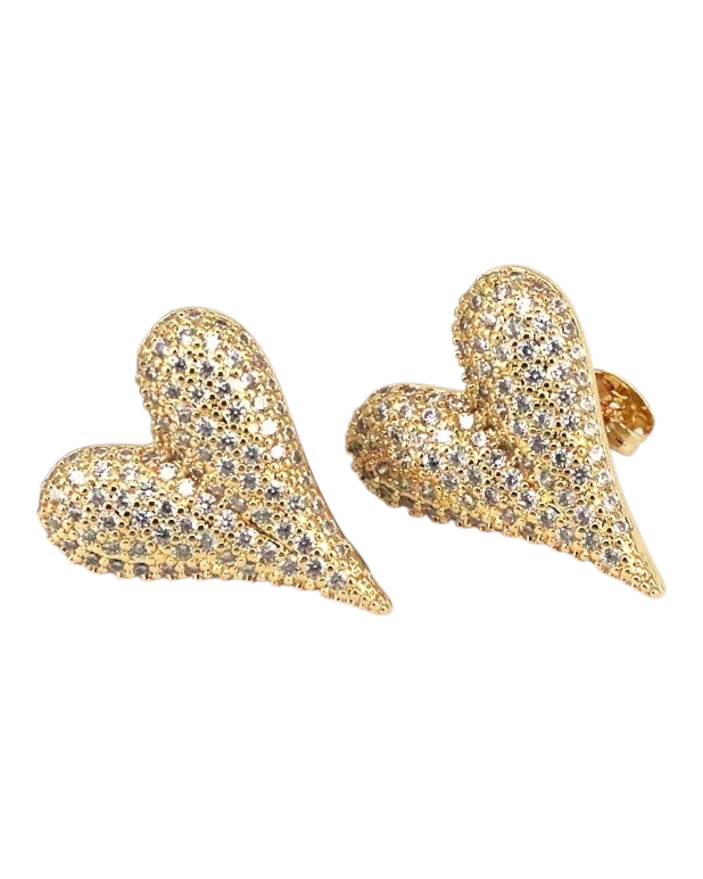 Aretes Corazón Glam