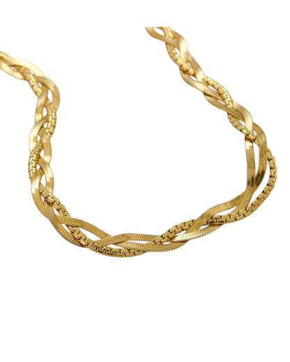 Collar Trenza Glam