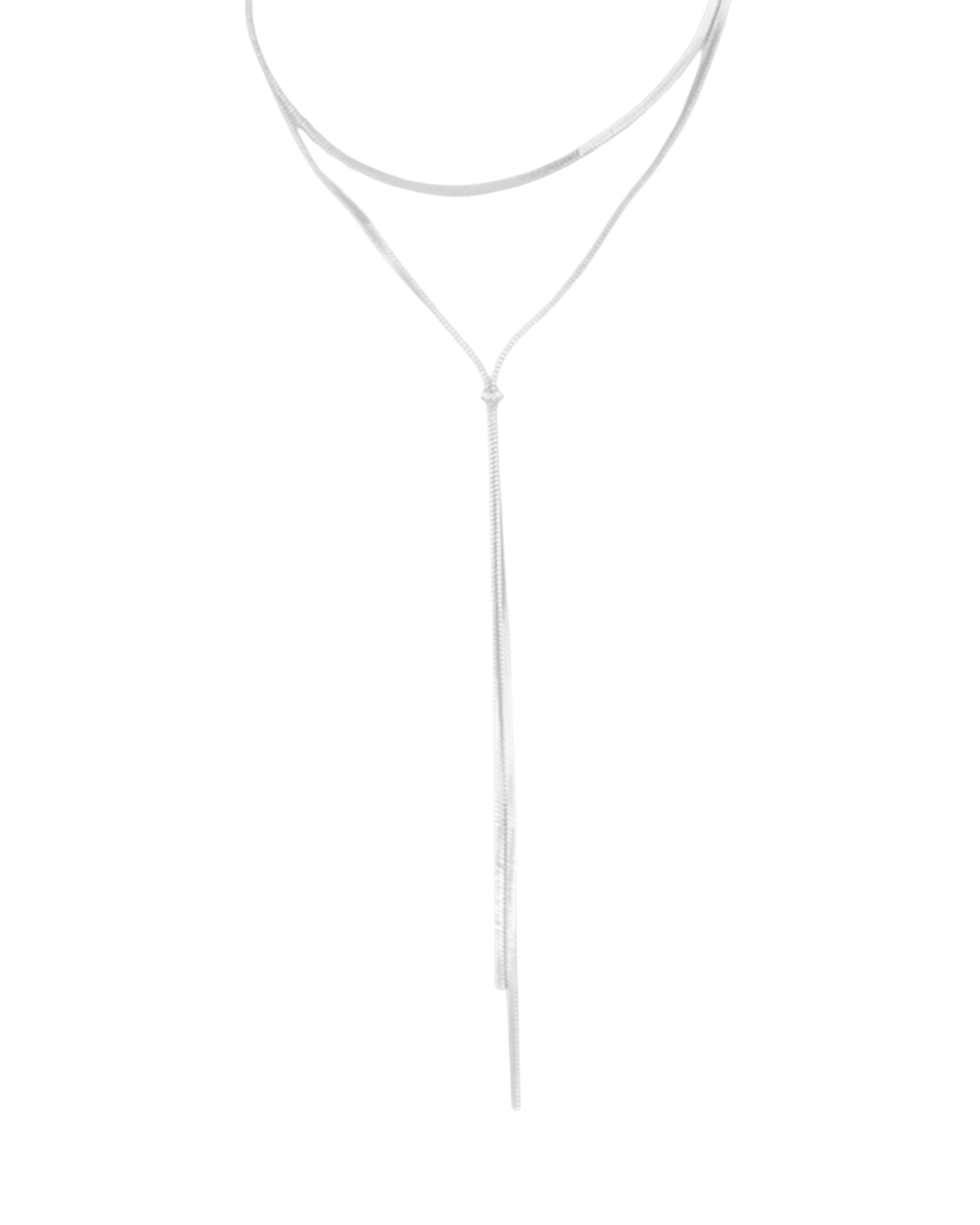 Collar Lariat Minimalista