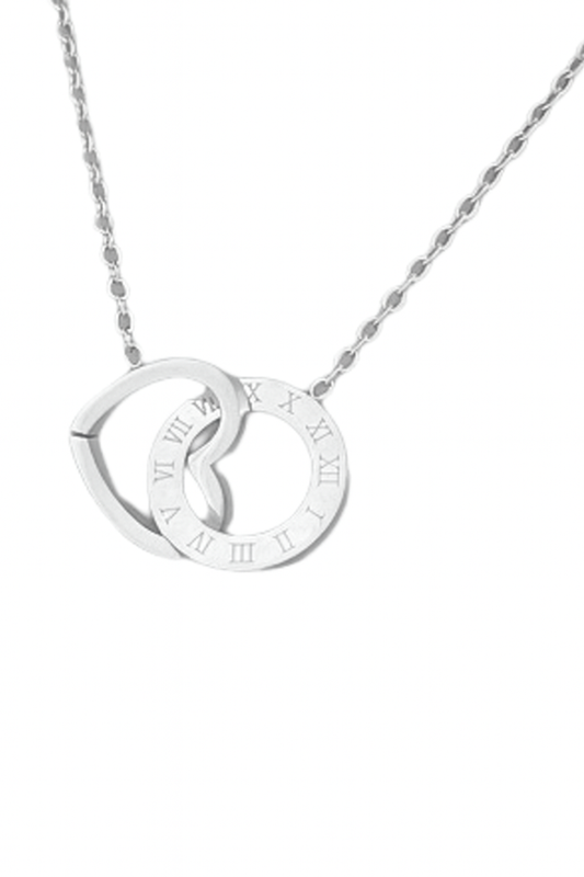 Corazón y reloj enlazados