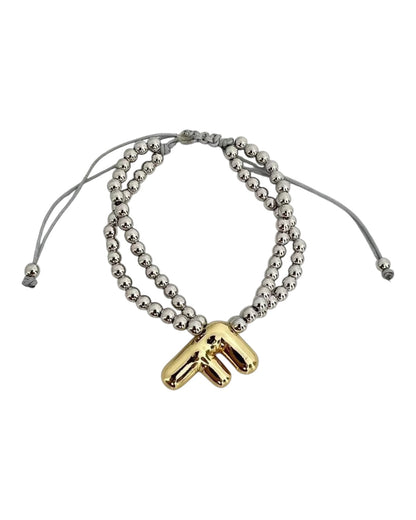 Pulsera Inicial Dual