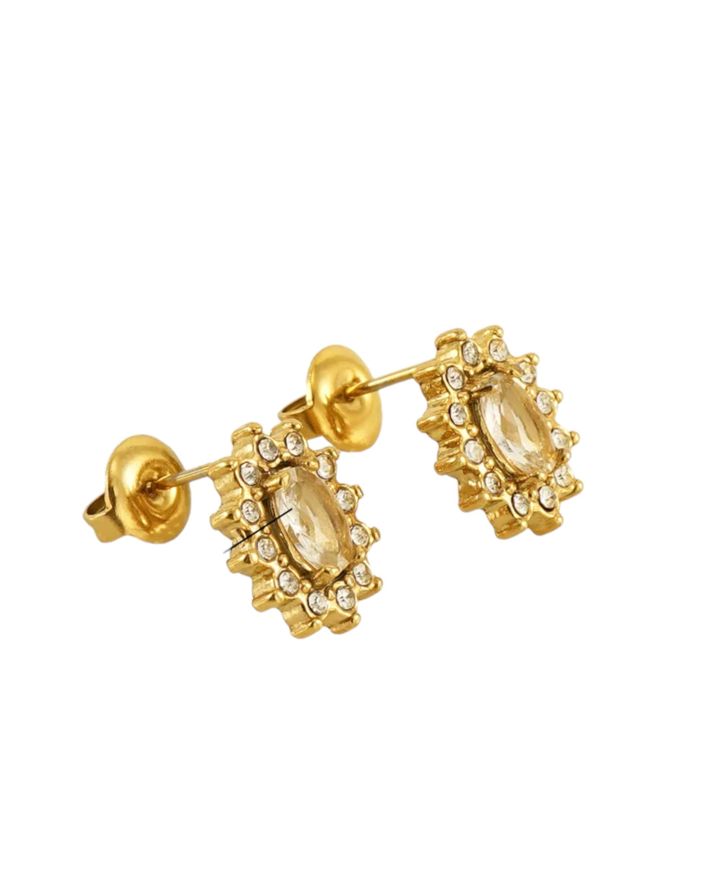 Aretes Crown Shine