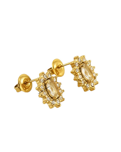 Aretes Crown Shine