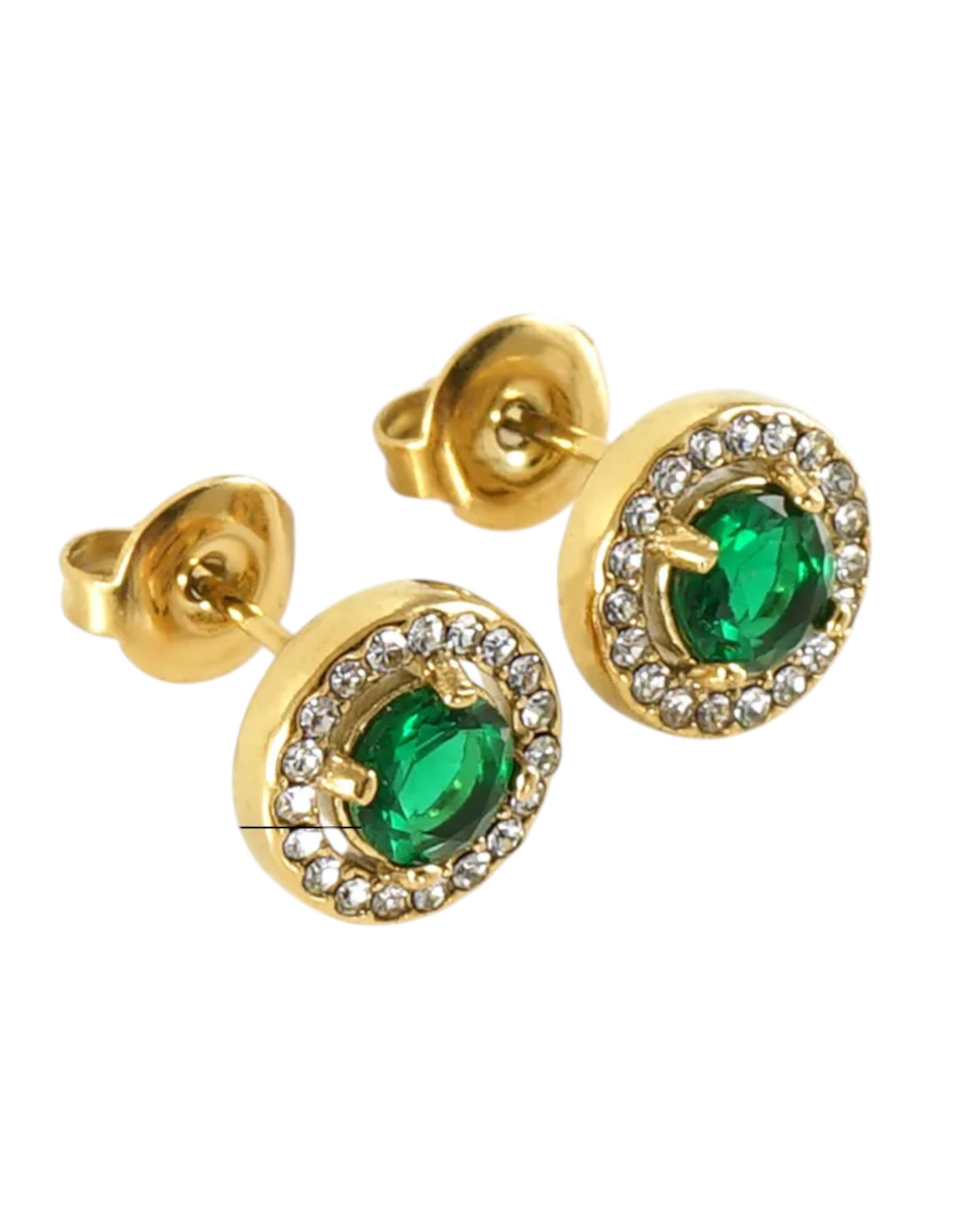 Aretes Sparkle Mini Round