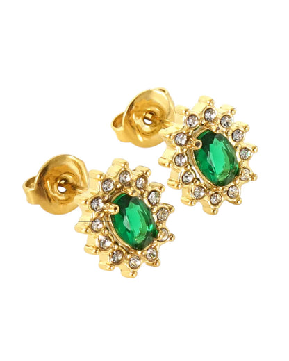 Aretes Crown Shine