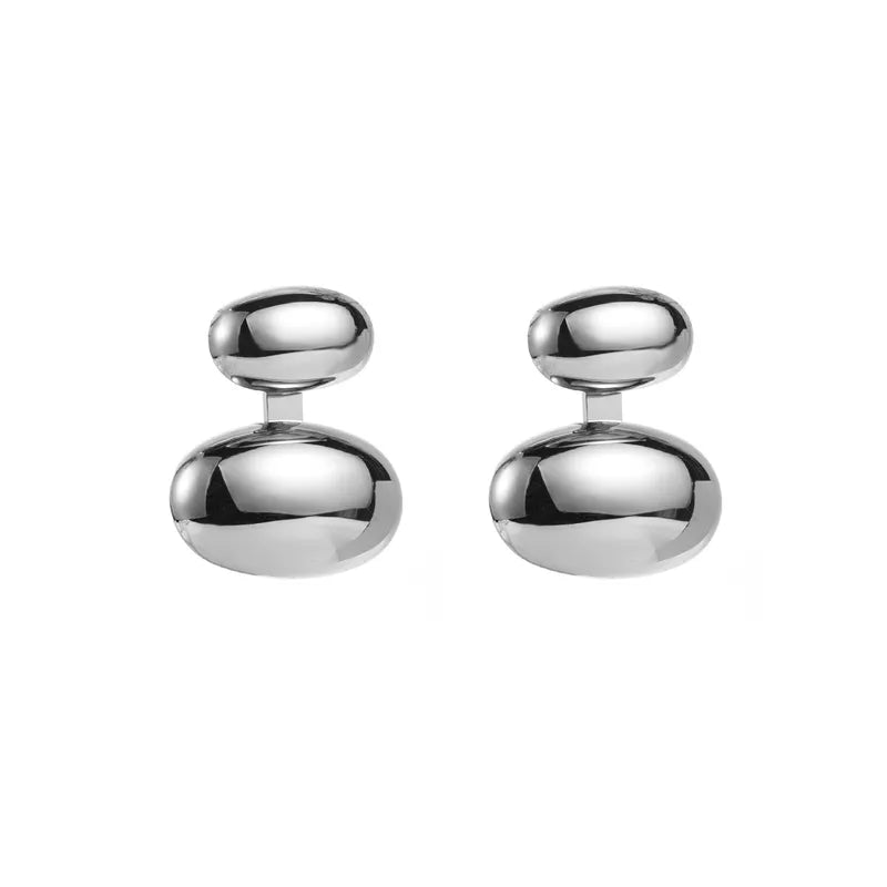 Aretes Double Pebble