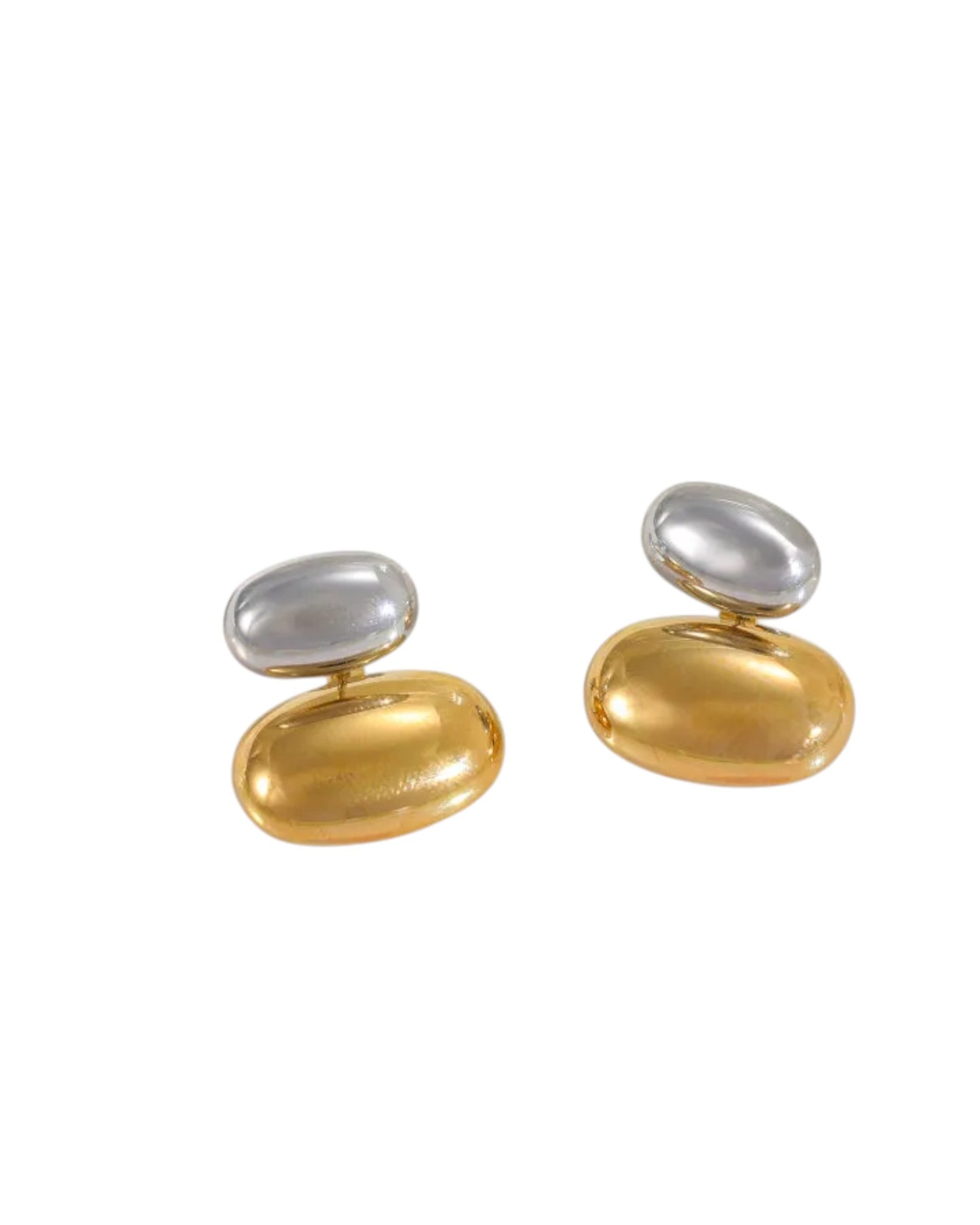 Aretes Double Pebble