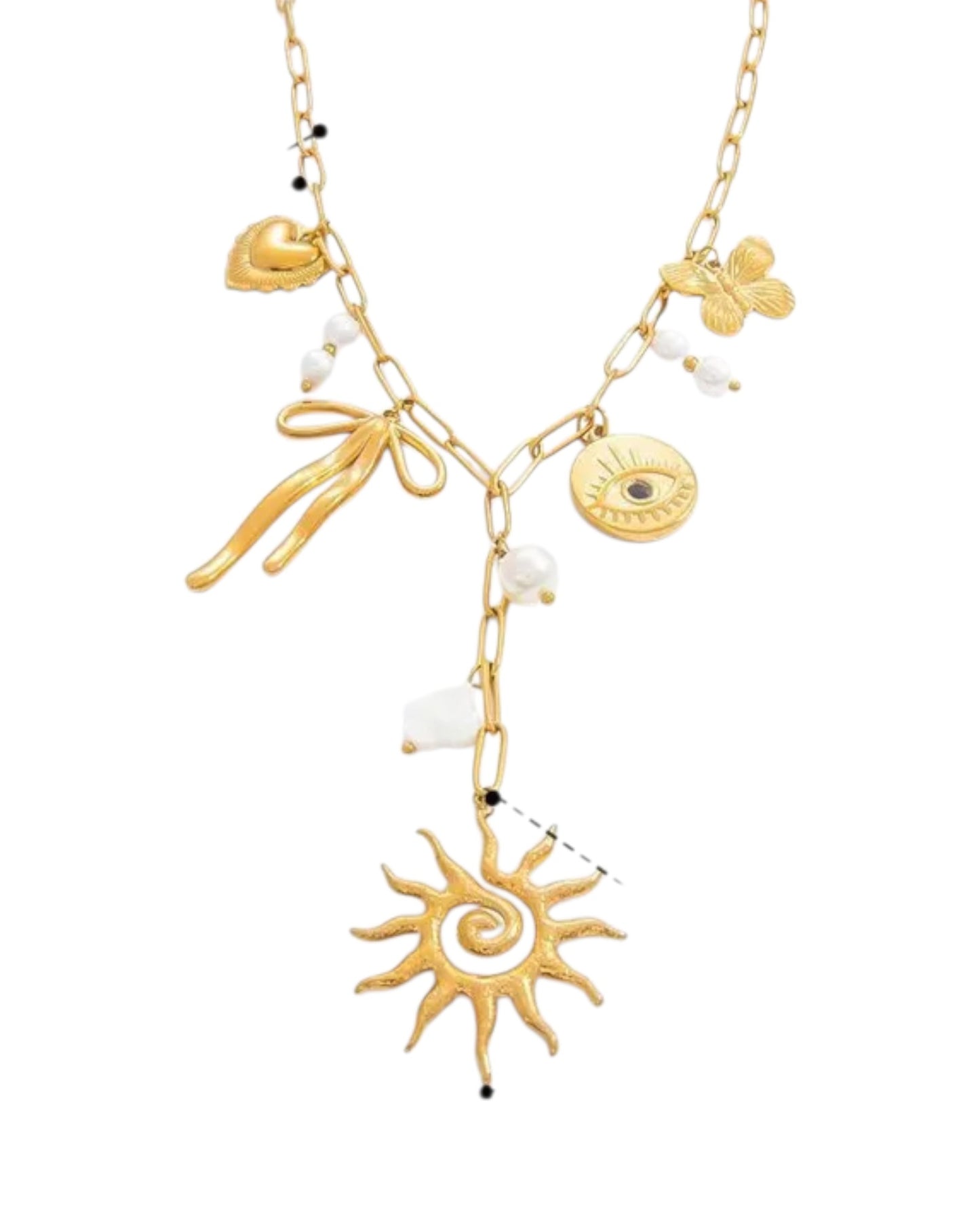 Collar Mystic Sun Charms