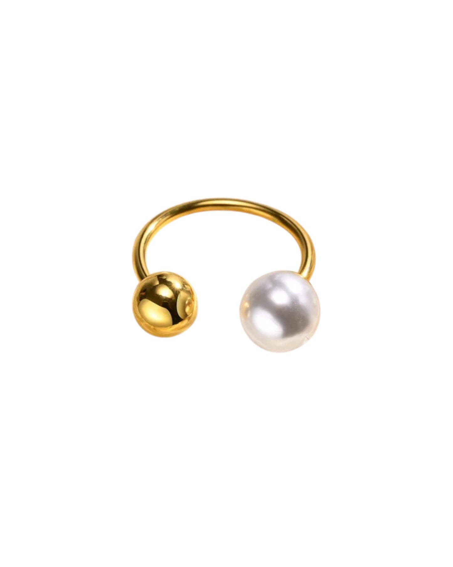 Anillo Duo Pearl
