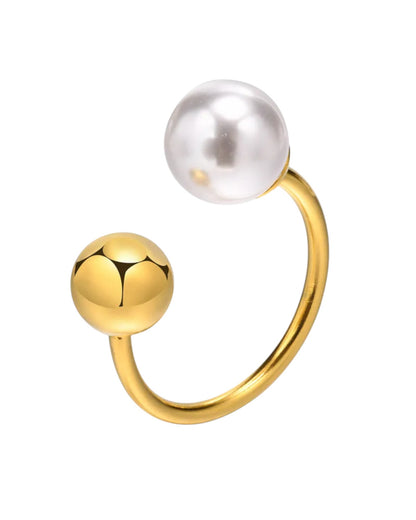 Anillo Duo Pearl