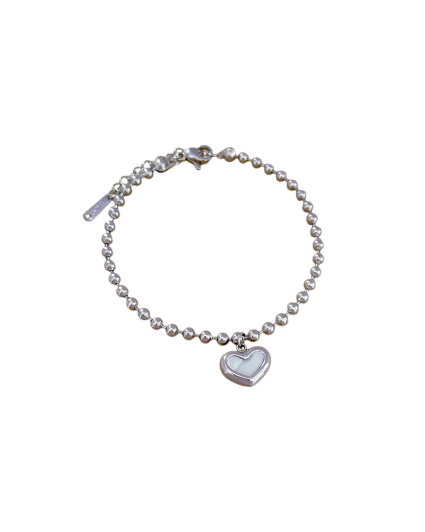 Pulsera Heart Pearl