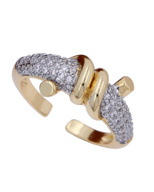 Anillo Golden Spark
