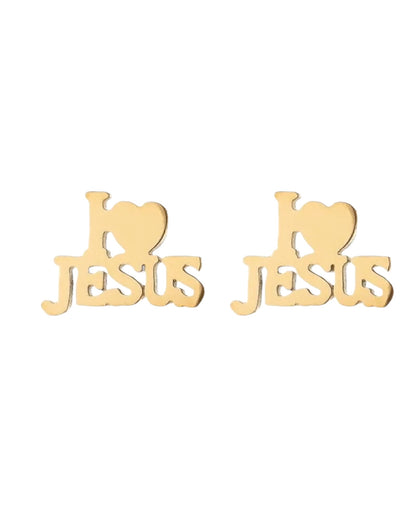 Aretes I ❤️ Jesus