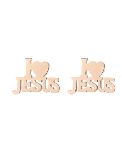 Aretes I ❤️ Jesus