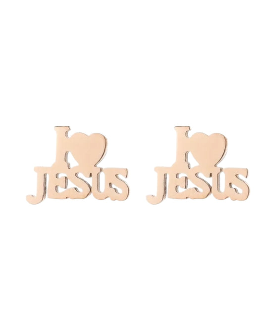 Aretes I ❤️ Jesus