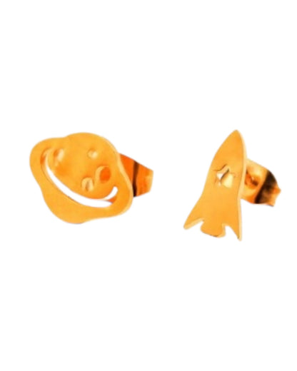 Aretes Cohete y Planeta