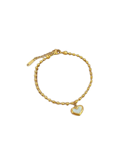 Pulsera Heart Pearl